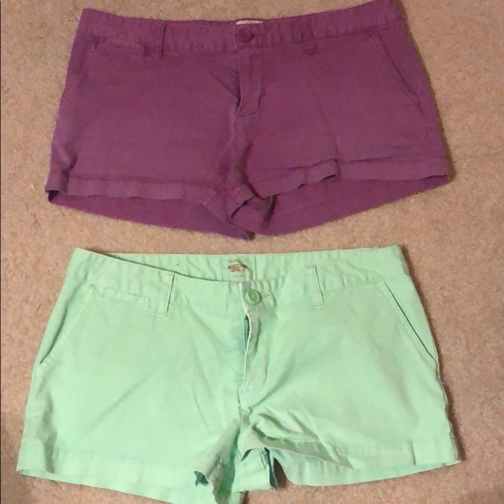 Two pairs of shorts!